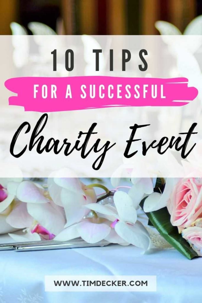 Charity Event planning: 10 Tips for a successful charity event