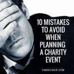 Charity Events: 10 Mistakes to Avoid when planning a Charity Event