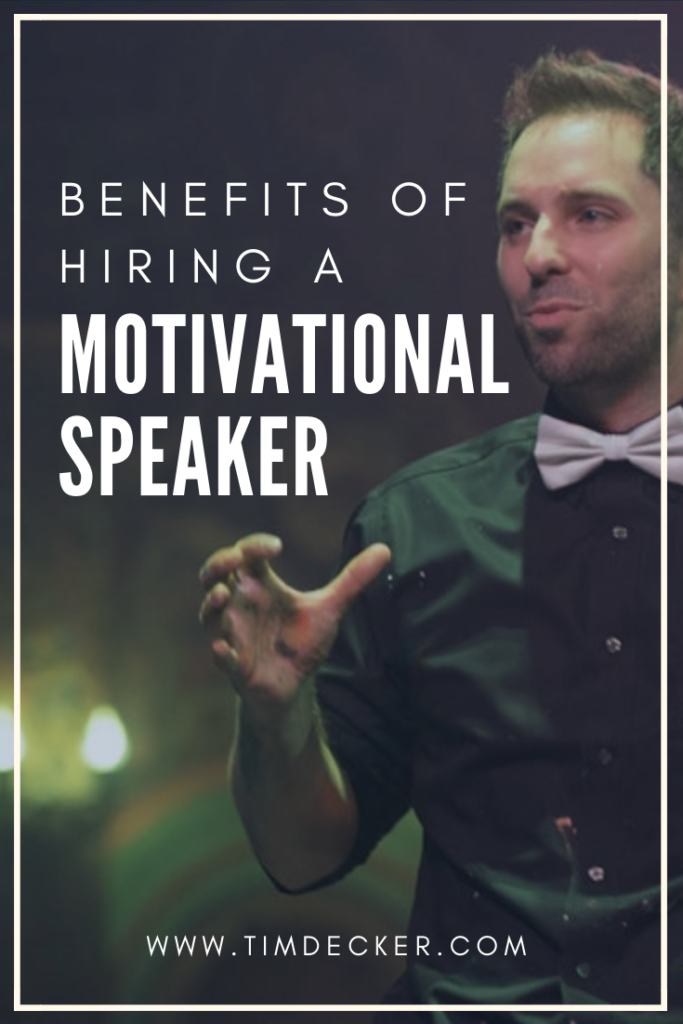Benefits of Hiring a Motivational Speaker