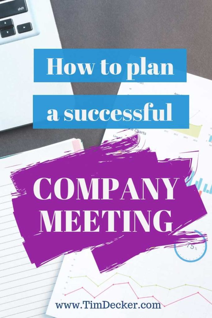 Corporate Event Planning: How to plan a successful company meeting